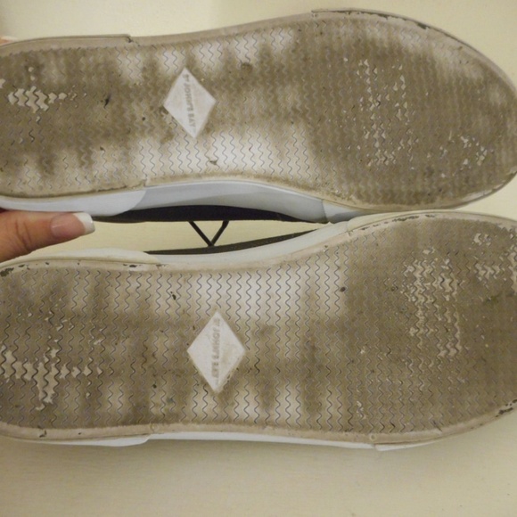 St John's Bay Brown Lace up Denim Shoes Sneakers - Picture 5 of 6